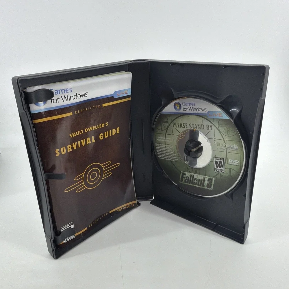 Fallout 3 PC Video Game PC DVD 2008 -